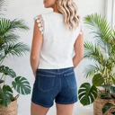 Crochet Ribbed Top