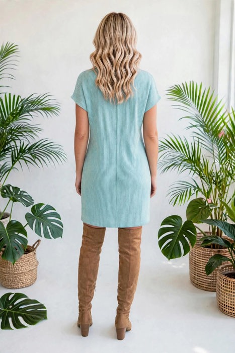 Ribelle Front Pocket Midi Dress | S-XL