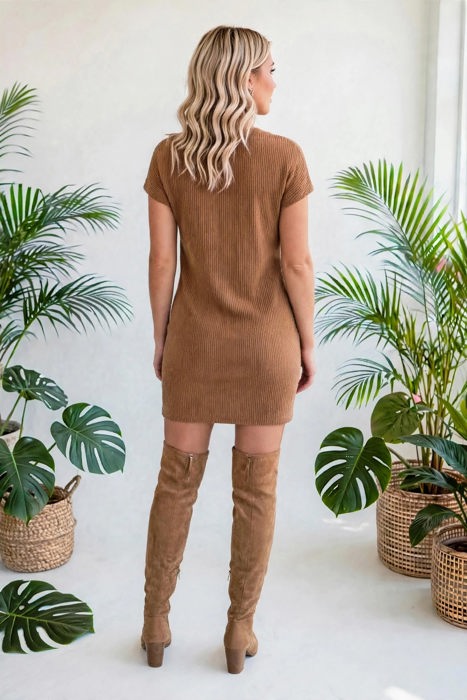Ribelle Front Pocket Midi Dress | S-XL
