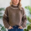  Sculpted Ease Drop Shoulder Sweater | S-XL