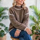  Sculpted Ease Drop Shoulder Sweater | S-XL