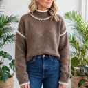  Sculpted Ease Drop Shoulder Sweater | S-XL