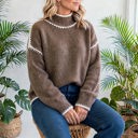  Sculpted Ease Drop Shoulder Sweater | S-XL