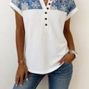  Floral Print Harmony Chic Blouse | S-XL