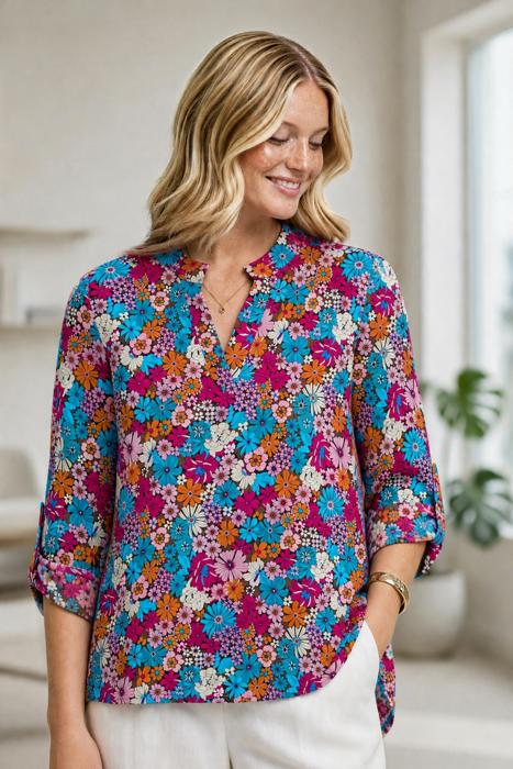 Dear Scarlett Wrinkle-Free Luxury Lizzy Blouse | 3 Styles