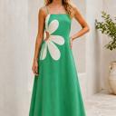  Bloom Detail Resort Midi Dress | S-XL