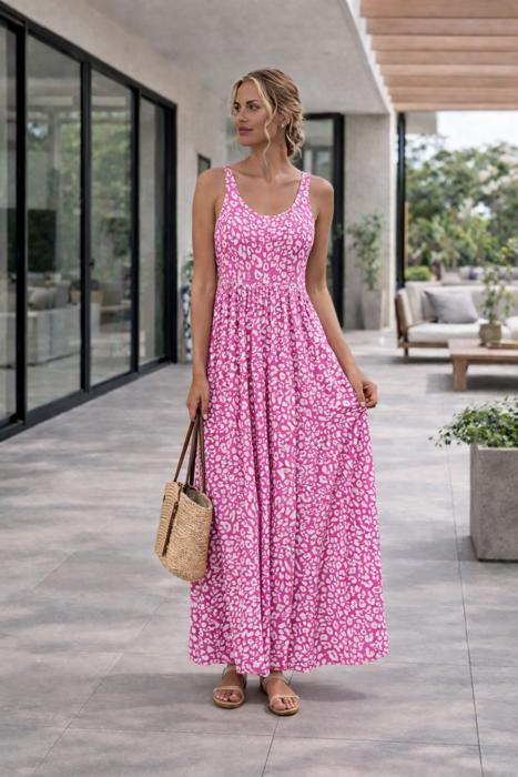 Effortless Charm Pocketed Maxi Dress | S-XL