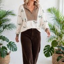  Mallard Print Trails Zip-Neck Top | S-XL