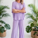  Dear Scarlett Wrinkle Free  Inspired Travel Coastal Two Piece Set | S-3X
