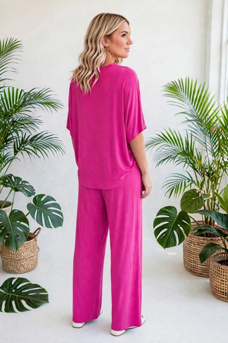 Dear Scarlett Wrinkle Free  Inspired Travel Coastal Two Piece Set | S-3X