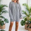  Cozy Cable Knit Sweater Dress | S-XL