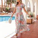  Meadow Bloom Flutter Sleeve Dress | S-XL