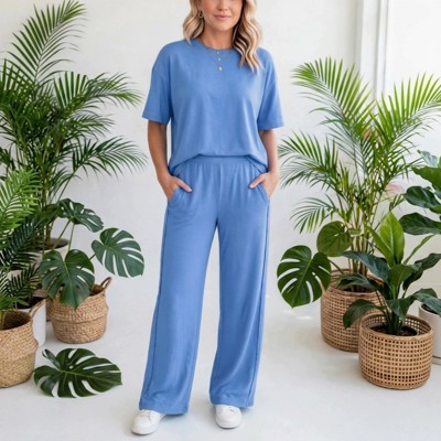 Haven Oversize Tee Pocketed Pants Set | S-XL