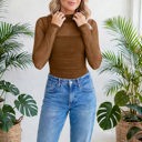  Heartbreaker Mesh Patchwork Long Sleeve Top | S-XL