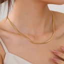  Stainless Steel Tarnish Free All Chain Statement Necklaces
