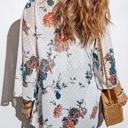  Paradise Bell Sleeve Kimono Cover-Up | S-L