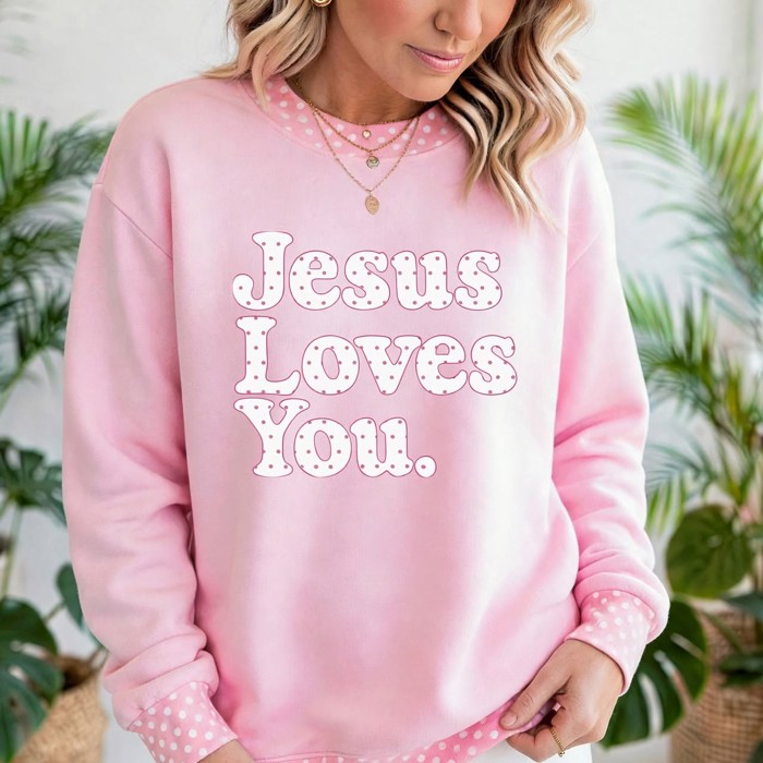 Forever Loved Mock-Neck Sweatshirt | S-XL