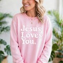  Forever Loved Mock-Neck Sweatshirt | S-XL