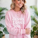  Forever Loved Mock-Neck Sweatshirt | S-XL