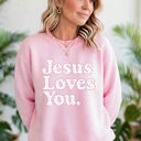  Forever Loved Mock-Neck Sweatshirt | S-XL