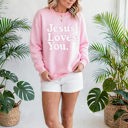  Forever Loved Mock-Neck Sweatshirt | S-XL