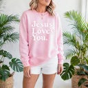  Forever Loved Mock-Neck Sweatshirt | S-XL