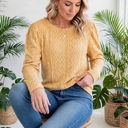  Veloura Puff Sleeve Sweater | S-XL