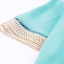 Delicate Lace Trim V-Neck Blouse | S-XL