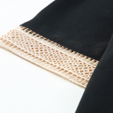  Delicate Lace Trim V-Neck Blouse | S-XL