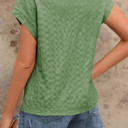  Color Textured Batwing Sleeve Top | S-XL