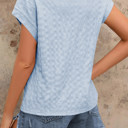  Color Textured Batwing Sleeve Top | S-XL