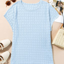  Color Textured Batwing Sleeve Top | S-XL