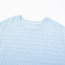  Color Textured Batwing Sleeve Top | S-XL