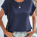  Color Textured Batwing Sleeve Top | S-XL