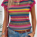  Tassel Threads Top | S-XL