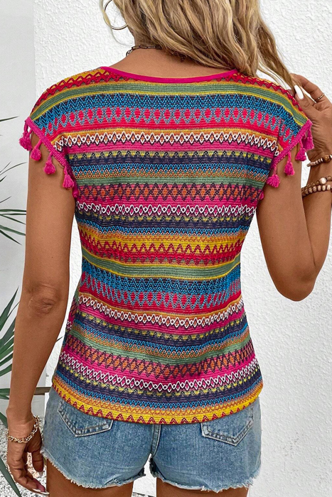 Tassel Threads Top | S-XL