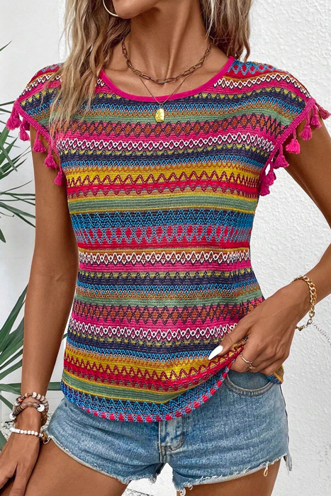 Tassel Threads Top | S-XL