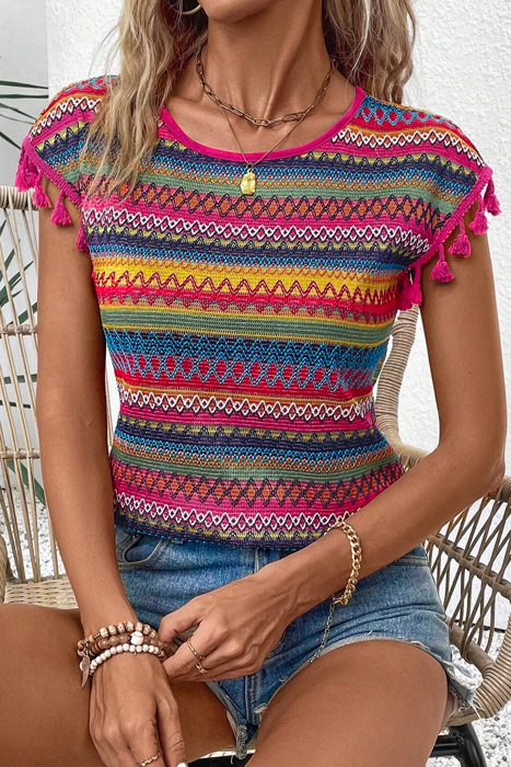 Tassel Threads Top | S-XL
