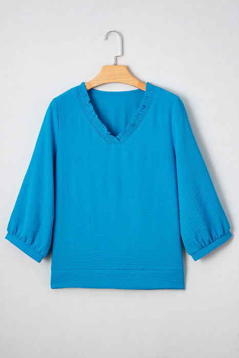 The Effortless Frill Blouse | S-XL