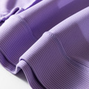  Ribbed Exposed Seam Detail Drop Shoulder Baggy Pullover |  S-XL