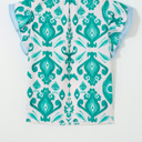  Bohemian Stripe Flutter Top | S-XL