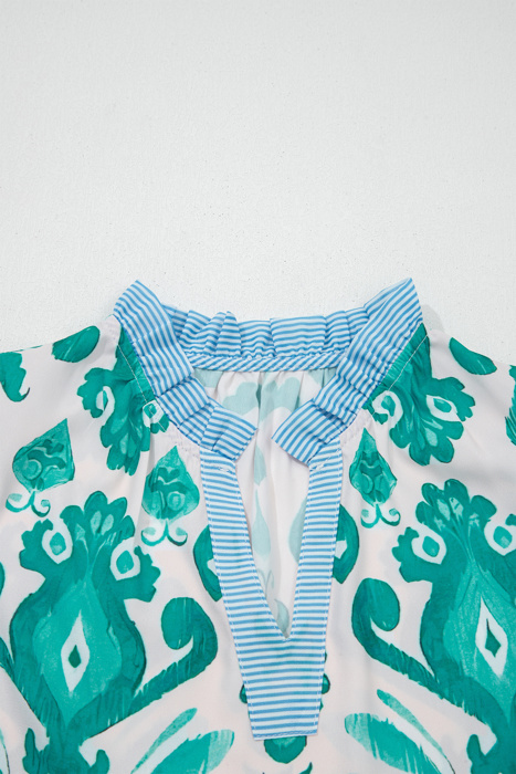Bohemian Stripe Flutter Top | S-XL