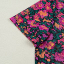  Retro Floral Printed Mesh Short Sleeve Top | S-XL
