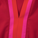  Flame Stripe Ruffle Blouse | S-XL