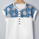  Floral Print Harmony Chic Blouse | S-XL