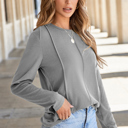  All-Day Seam Detail Layering Long Sleeve Top | S-2XL