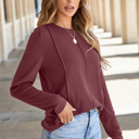  All-Day Seam Detail Layering Long Sleeve Top | S-2XL