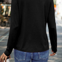  Autumn Asym Layering Long Sleeve Top | S-2XL