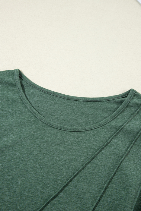 Autumn Asym Layering Long Sleeve Top | S-2XL