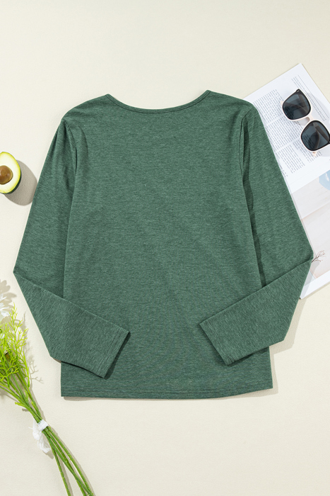 Autumn Asym Layering Long Sleeve Top | S-2XL